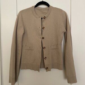 Tan Cardigan